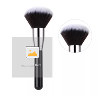 YDINI Offre Spéciale 15 pièces ensemble de pinceaux de maquillage Portable professionnel avec manche en bois cheveux synthétiques poudre pinceaux ombre à paupières pour le visage