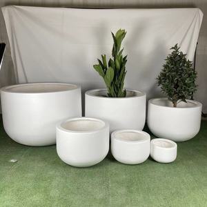 Phật sơn nhà máy nóng bán trọng lượng nhẹ bền trồng ngoài trời Vòng Sợi Đất Sét Chậu hoa cho nhà và vườn - Product Image 5