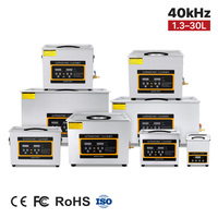 Limpiador Ultrasónico Personalizado de 3-10L, Máquina de Limpieza Ultrasónica Comercial con Desgasificación para Boquillas de Impresoras 3D, PCB, Metal y Herramientas Dentales