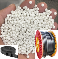 Granulés de résine de polyéthylène modifiée réticulée XLPE, composé isolant pour gaine, prix compétitif, matières premières plastiques XLPO pour fils