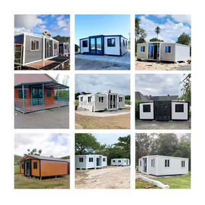 Maison conteneur extensible en promotion, 2/3/4 chambres, design moderne préfabriqué, panneau sandwich, salon de supermarché - Product Image 4