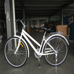 Bicicleta Urbana 700C para Mujer, 7 Velocidades, Ligera, con Portaequipajes Trasero, Venta Directa de Fábrica al Por Mayor - Product Image 2