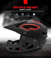 Casque de vélo tout-terrain pour adultes, casque de motocross, casque de moto électrique, casque intégral pour vélo, homologué CE