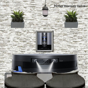 Robot de nettoyage X12 tout-en-un pour balayage et lavage, navigation LDS, filtration, vidage automatique des débris, pour usage intérieur et extérieur - Product Image 4