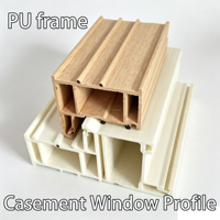 Proveedor de Ventanas de PU, Perfiles de Fibra de Vidrio FRP con Propiedades Mecánicas Estables, Perfiles Arquitectónicos para Marcos de Ventanas