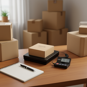 Báscula Digital Postal Vevor de 110 Libras con Precisión de 0.07 Oz, Alimentación CA/CC, Pantalla LCD, Función de Tara, Temporizador, para Uso Doméstico - Product Image 2