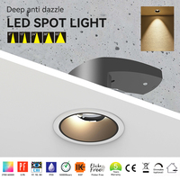 Spot LED, lumière directionnelle supérieure, lumière super brillante anti-éblouissement, lave-mur, encastré au plafond, spots marins, lumières LED