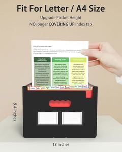 Classification <b>File</b> <b>Folders</b> Storage Document Bags Box <b>File</b> PP Plastic Accordion <b>Folder</b> Clipboard <b>File</b> <b>Folder</b> Expanding - Product Image 3