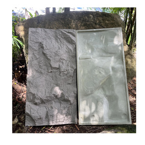 Sang trọng 3D bọt Faux PU đá tường Bảng điều chỉnh nhà sản xuất sản xuất nội thất Polyurethane nhân tạo bên ngoài đá nền - Product Image 1