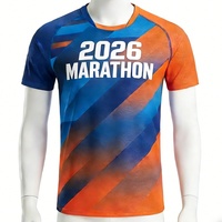 Yingtenidi Individuelles 2026 Marathon-Event Sublimations-T-Shirt: Drücken Sie Ihren sportlichen Geist aus – Anpassbares Logo Sport-Laufshirt