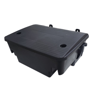 Lockable Plastic Black Rodent Pest Control Type Box Rat Bait Bait Station Wholesale For Garden Outdoor Indoor