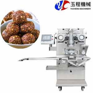 Machine à boules de dattes automatique numérique durable haute efficacité à fonctionnement continu en acier inoxydable pour <span class=keywords><strong>atelier</strong></span> alimentaire commercial - Product Image 1