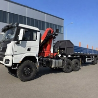 Camion chargeur à bras articulé avec grue articulée montée, télécommandé, pour le remorquage de marchandises, avec assurance commerciale Chine, à vendre