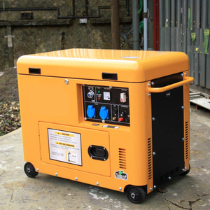 Générateur diesel silencieux tout cuivre 4kW-10kW avec ATS 50Hz/60Hz 110V/220V/380V insonorisé, tension nominale 480V - Product Image 1
