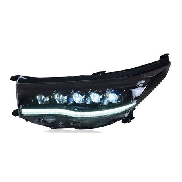 High Quality 2015-2017 for Toyota Highlander Matrix Headlight Assembly Retrofitted LED Laser Daytime Running Lights