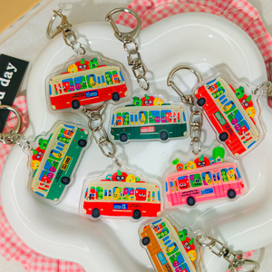 Porte-clés en acrylique AM Bus M30 <span class=keywords><strong>Mayday</strong></span> Bus, pendentif de merchandising - Product Image 2