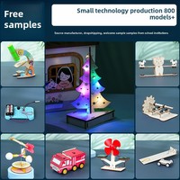Petit ensemble d'expériences scientifiques musicales pour enfants de 7 à 9 ans, bricolage, matériaux en bois faits à la main, jouets scientifiques d'ingénierie, enseignement de la maternelle