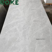 ROKE Fabrication professionnelle pour feuille de marbre UV Pvc/panneau mural en pvc