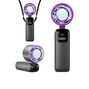 Refrigeration High Speed Cold Cooling Ice Compress Rechargeable Small Usb Portable <b>Fan</b> Adjustment LED Display <b>Handheld</b> Mini <b>Fan</b> - Product Image 1