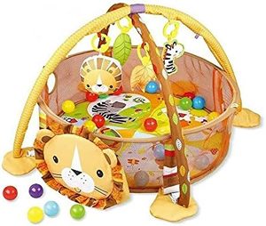 Ballon de jeu pour bébé nouveau-né, <span class=keywords><strong>piscine</strong></span> à balles, lion, tortue, jouets interactifs idéaux pour bébé, tapis de jeu pour bébés et tout-petits - Product Image 1