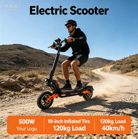 Trottinette électrique pliable tout-terrain/escalade 40 km/h avec frein à disque Kukirin G2 Master, pneus de 10 pouces, trottinette électrique pour adultes
