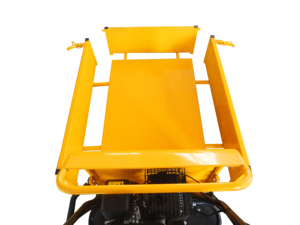 Mini-dumper chenillé articulé de 300 kg, modèle compact, à prix de gros, avec roues doubles sur chenilles - Product Image 3