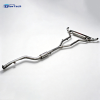 Ensemble d'échappement arrière à haute performance en acier inoxydable avec soupape et commande de soupape avancée pour BMW X5 G05 B58 40i 3.0T