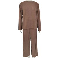 Ensemble Pull & Pantalon Décontracté Élégant pour Femme - Tricot Hiver Coupe Ample Manches Longues Couleur Unie