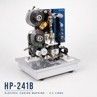 Imprimante de codage à ruban HP-241B, codeur de date électrique à chaud pour emballages alimentaires
