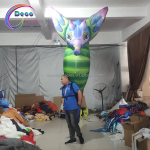 Costume d'animal marin gonflable personnalisé Costumes de défilé de vacances Costume d'hippocampe gonflable - Product Image 3