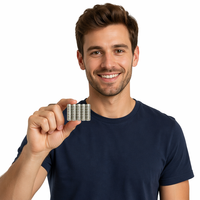 Aimant en néodyme N52 personnalisé, aimant puissant en terres rares avec service de soudage et de cintrage