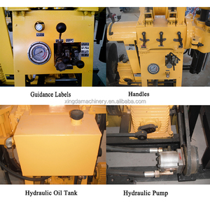Xingda 하이 퀄리티 휴대용 암석 토양 샘플링 코어 드릴링 장비 50-200m 광물 탐사 기계 판매 - Product Image 4