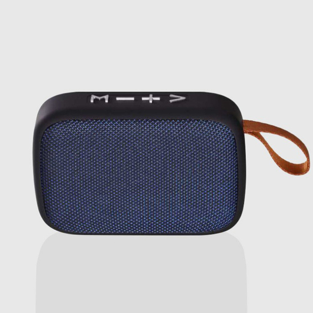 Wireless Mini Speaker  Portable Card Insertion USB Flash Drive Fabric Outdoor Handheld Musical Instrument
