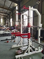 Marteau force puissance cage squat rack équipement de gymnastique noms V-Squat Squat Rack banc smith machine