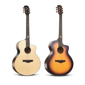 <span class=keywords><strong>Guitarra</strong></span> acústica de diapasón, cuerda completamente cerrada de ágata de 40 pulgadas, Kno, palisandro, oferta - Product Image 2