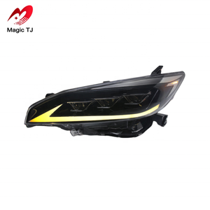 2009-2015 cho TOYOTA <span class=keywords><strong>Led</strong></span> Đèn Pha lắp ráp phong cách ánh sáng ban ngày chạy ánh sáng ống kính điều chỉnh 6000K màu sắc cho TOYOTA muốn - Product Image 4