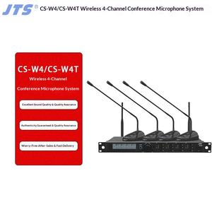 Sistema de Micrófonos Inalámbricos para Conferencias <span class=keywords><strong>JTS</strong></span> CS-W4/CS-W4T con Cable Flexible, de Uno a Cuatro Micrófonos - Product Image 2