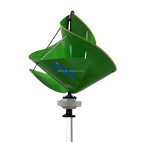 Vente directe usine : Éolienne verticale 600W 1000/2000W 12V 24V, Petit générateur à aimants pour usage domestique, Générateur d'énergie libre