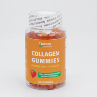 Gummies au Collagène Personnalisés en Usine Contenant de la Biotine et de la Vitamine C pour le Blanchiment de la Peau et la Croissance des Cheveux.