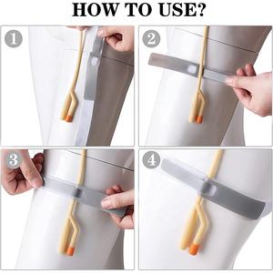 อุปกรณ์ยึดสายสวนแบบมีกาวในตัวตัวช่วยยึดท่อระบายปัสสาวะกันลื่นพร้อมตัวยึดซิลิโคน - Product Image 6