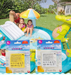 Ensemble de patchs de réparation en PVC auto-adhésif Offre Spéciale Patch de réparation en vinyle pour bateaux Camping tentes revêtements de <span class=keywords><strong>piscine</strong></span> SPA - Product Image 6