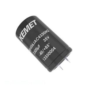 Condensateur 1 mF CAP ALUM SNAP-IN 85C à montage traversant PEH506RDD4100M2 - Distributeur agréé - Product Image 1
