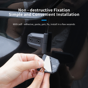 Protection autocollante pour charnières latérales de véhicule – Accessoires extérieurs de voiture – Cache-charnières de porte pour interstice capot et aile - Product Image 3