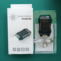 JayoWade alimentation Mobile chargeur à économie d'énergie batterie porte-clés batterie externe téléphone portable 1200mAH porte-clés solaire PowerBank