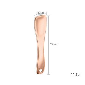 Superventas, herramientas de cuidado <span class=keywords><strong>Facial</strong></span> personalizadas de acero inoxidable, <span class=keywords><strong>crema</strong></span> para los ojos, cuchara, <span class=keywords><strong>crema</strong></span> para los ojos, varita de masaje, accesorio, masajeador de Ojos de belleza Sti - Product Image 5