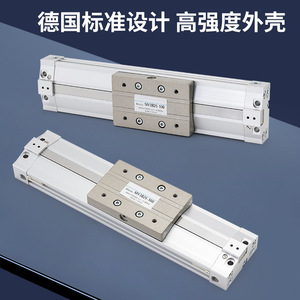 My3e25 100 Aluminum Alloy Rodless Cylinder Pneumatic <b>Linear</b> <b>Actuator</b> For Industrial Automation - Product Image 3
