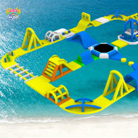 Parc aquatique gonflable en PVC commercial pour enfants - Utilisation intérieure/extérieure dans les parcs d'attractions et les écoles