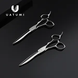 Mizutani tesoura de cabelo, para barbeiro profissional, em aço japonês 440c, 6"