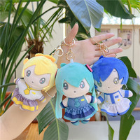 Peluche Hatsune Miku, pendentif, ornement de sac à dos, porte-clés, poupée en tissu, poupée pour machine à griffes, cadeau pour fille