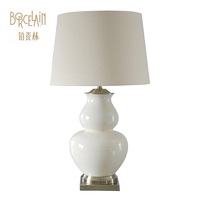 Lampes de table en céramique faites à la main, à économie d'énergie, style européen, pour chevet et décoration de mariage, vente en gros